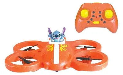 Productafbeelding van LEXIBOOK Stitch Vliegende Figuur - Het Ruimteschip van Stitch