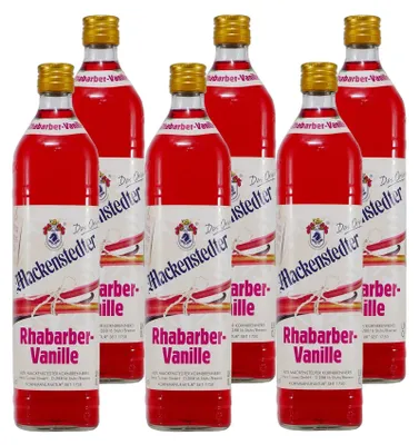 Produktbild von Mackenstedter Rhabarber-Vanille (6 x 0,7L)