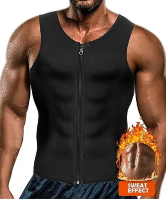 Produktbild von Famanu Sauna Sweatshirt für Männer - Neopren, Gewichtsverlust, XXL