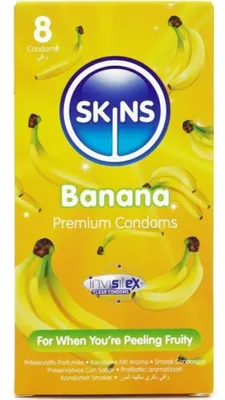 Obrázok produktu pre Skins - Kondómy Banana Premium