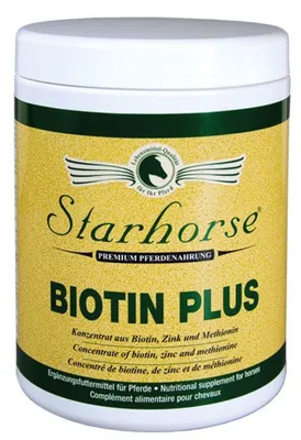 Produktbild von Starhorse Biotin Plus, 550 g für Pferde für gesunden Huf