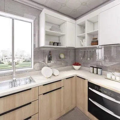 Productafbeelding van Moderne zwarte meubelgrepen 10 stuks aluminium met schroeven
