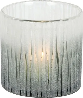 Produktbild von Lambert Greco Windlicht aschgrau H 10 cm D 10 cm 17453 SP25-2