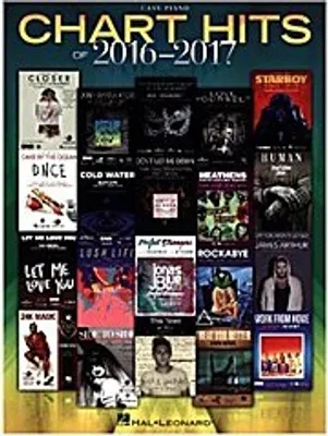 Produktbild von Chart Hits of 2016-2017 (Easy Piano)