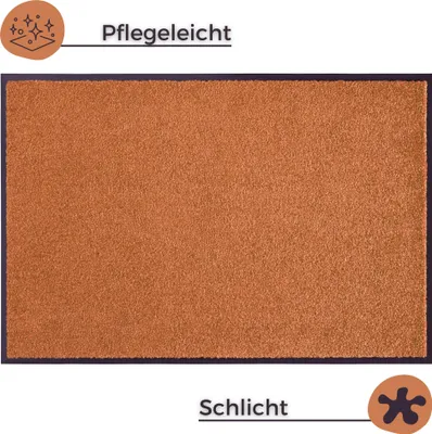 Immagine prodotto di Zerbino Hanse Home Wash & Clean arancione