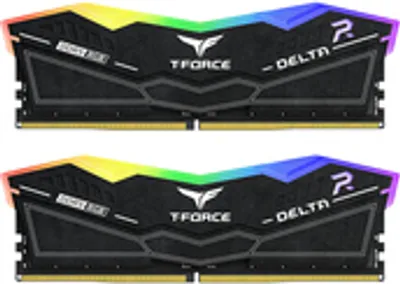 Produktbild von DIMM 48 GB DDR5-7200 (2x 24 GB) Dual-Kit (schwarz, FF3D548G7200HC34ADC01, Delta RGB, INTEL XMP)