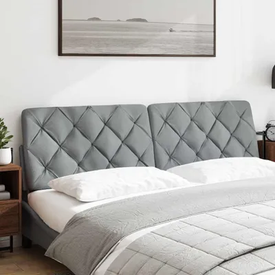 Immagine prodotto di Cuscino Testiera Grigio Chiaro 180 cm in Tessuto
