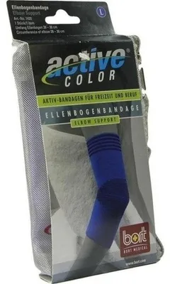 Produktbild von Bort ActiveColor Ellenbogenbandage>>>>Farbe: blau Gr. L