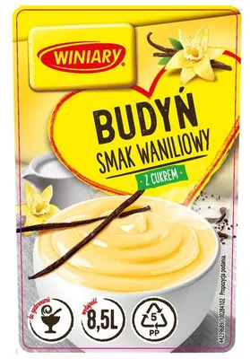 Zdjęcie produktu dla WINIARY Budyń o smaku waniliowym z cukrem 1,02 kg