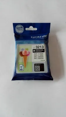 Produktbild von Brother LC3213BK, Schwarz, 1 Stück(e), 400 Seiten, Einzelpackung