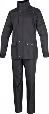 Immagine prodotto di Tucano Urbano, set completo antipioggia DILUVIO PLUS, impermeabile, composto da giacca e pantaloni, colore nero