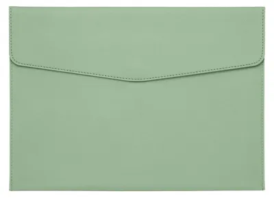 Obrázek produktu pro Složka na dokumenty, formát A4, z umělé kůže, zelená, rozměry 330 x 240 mm