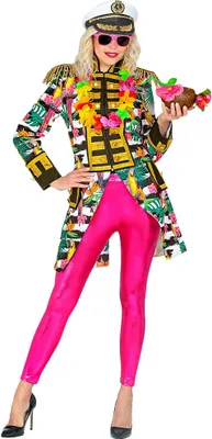 Produktbild von Hawaii Parade Kapitänsjacke Damenkostüm