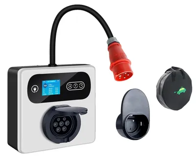 Obrázek produktu pro Nabíječka pro elektromobily, nastavitelné výkonové stupně, funkce ovládané pomocí aplikace, 11 kW, typ 2