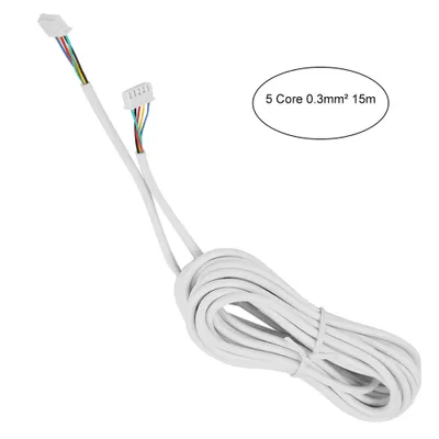 Zdjęcie produktu dla kabel 5-żyłowy, 5-żyłowy kabel elastyczny, kabel miedziany, kabel do bramofonu, kabel do dzwonka do drzwi