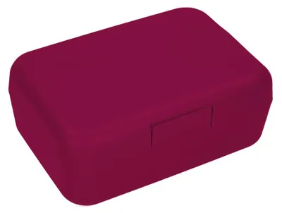 Immagine prodotto di Scatola portaoggetti "Foodbox" - Scatola per il pranzo con angoli arrotondati e coperchio senza scanalature - Senza BPA e Germany - Berry