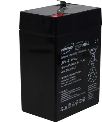 Produktbild von Powery Bleiakku FP440A 4V 4Ah