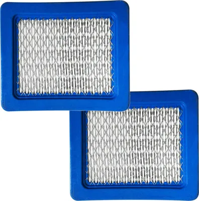 Two air filters are shown against a white background.