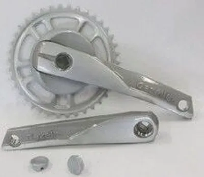 Produktbild von Kettenradgarnitur 38Z Gazelle 170mm für Vierkantachse - Silber