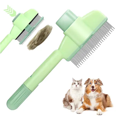 Produktbild von Katzenbürste Unterfell Fellbürste für Katze Langhaar & Kurzhair
