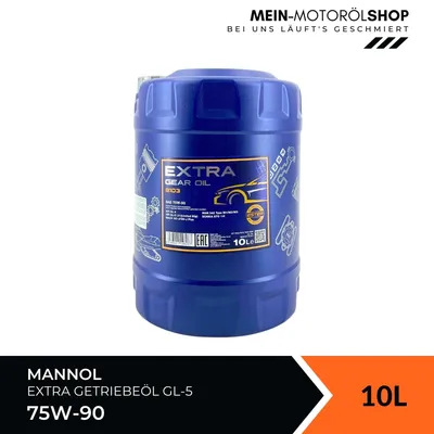 Produktbild von Mannol Extra Gear Oil Getriebeöl 75W-90 GL-4/GL-5 LS 10 Liter (MN8103-10)