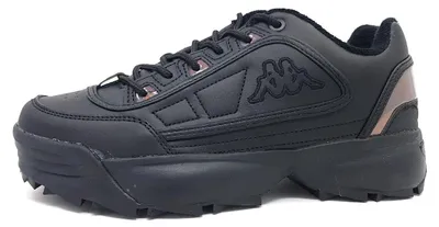 Produktbild von Kappa Damen Sneaker in Schwarz, Größe 38