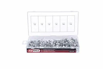 Image de KS TOOLS Assortiment de rivets aveugles, 400 pces ( 970.0150 )