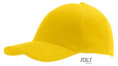 Image de SOLs 88100 | Six Panel Cap Buffalo / Casquette / Bonnet / Chapeau - Couleur : Or - Taille : One Size