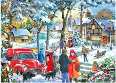 Produktbild von House of Puzzles Puzzle Winter Wishes 1000 Teile Karton Landschaft