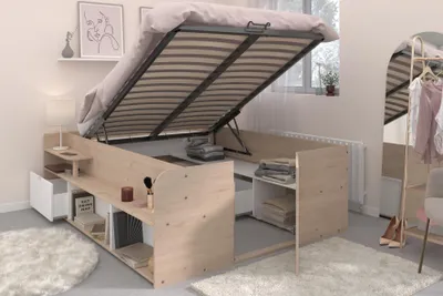 Image de Travel 2 - Lit de rangement avec dressing