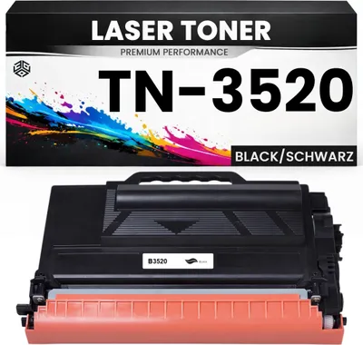 Produktbild von Toner kompatibel für Brother TN-3520 HL-L6400DW/L6400DWT/L6250DW MFC-L6900DW/L6750DW in Schwarz