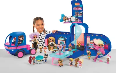 Produktbild von L.O.L. Surprise! 4-in-1 Glamper (Electric Blue), 4 Jahr(e), Sound-Effekte, Batterien erforderlich