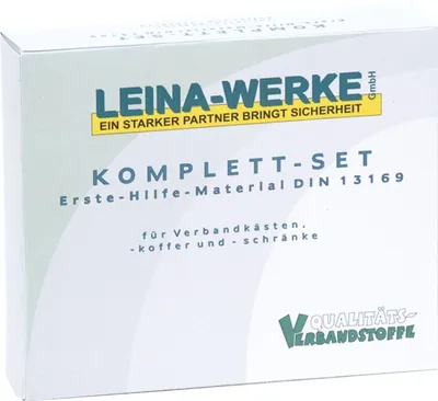 Zdjęcie produktu dla Leina-Werke 24021 Zapasowa apteczka pierwszej pomocy - 127 sztuk, DIN 13169