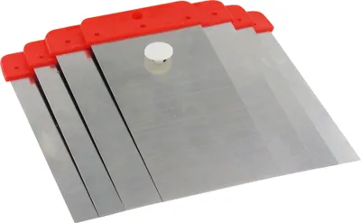Produktbild von TRIUSO Japanspachtel-Satz, 4-teilig, aus Edelstahl, Blattbreite 50/80/100/120 mm