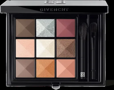 Produktbild von Givenchy Le 9 De, Puder, Glitter, Metallisch, Rauchig, Glättend, Le 9.01, 9 Farben, Glitter, Matte, Metallisch, Satin, Frauen