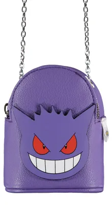 Obrázok produktu pre Pokémon Gengar Portfel na Monety z Breloczkiem - PolyesterPolyuretánLeather