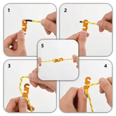 Immagine prodotto di vidaXL Corde per tende con tendicorda 8 pz. Riflettente 4 m 4 mm