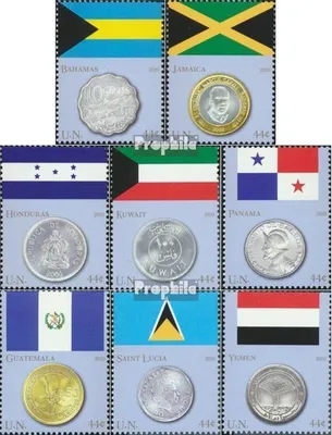 Produktbild von Briefmarken UNO - New York 2010 Mi 1177-1184 (kompl.Ausg.) postfrisch Münzen