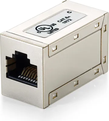 Immagine prodotto di Accoppiatore in linea modulare schermato Cat.6A Equip
