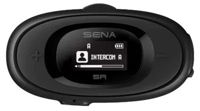 Produktbild von Motorradsprechanlage 5R Bluetooth 5.1 Bis Zu 700M Mit Lcd Display, Hd Lautsprechern Und Universal Mikrofon Set