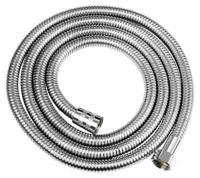 Produktbild von Flexibler Duschschlauch aus verchromtem Edelstahl, 2 m