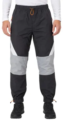 Image de Pantalon de jogging Tommy Jeans, modèle Colorblock, en nylon, couleur noire, taille M