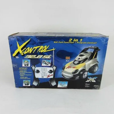 Image de Commande Xcontrol RC avec toutes les fonctions et programmation | Télécommande Silverlit X-Control R/C pour jouet Rugh Rider 2 en 1