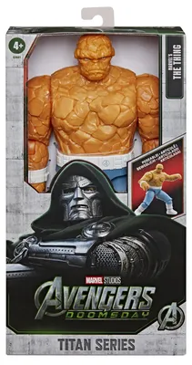 Produktbild von Marvel Avengers Marvel Studios Avengers Doomsday Titan Serie Marvel's The Thing, 4 Jahr(e), Super heroes, Acrylnitril-Butadien-Styrol (ABS), Polyvinylchlorid (PVC)