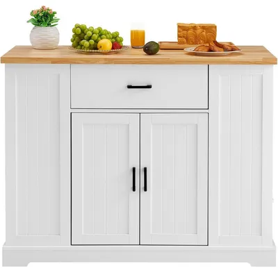 Immagine prodotto di Carrello da cucina con cassetto e ripiani