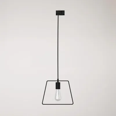 Immagine prodotto di Creative Cables - Lampada a sospensione con paralume Duedì Base per binari -lampadina inclusa