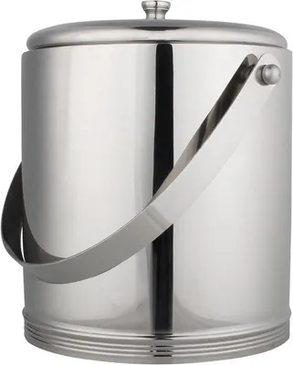 Productafbeelding van Zap Impex RVS dubbelwandige ijsemmer met deksel 1,3 l