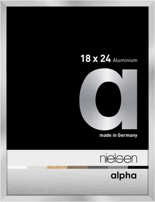 Image de Nielsen Cadre photo en aluminium Alpha 18x24 cm argent