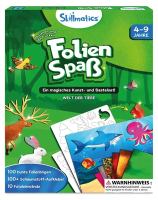 Produktbild von Folien Spaß - Welt der Tiere, DIY, Klebefolien Tierwelt, Motorikförderung