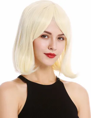 Produktbild von WIG ME UP Perücke kurz Longbob Scheitel Lichtblond YZF-4357-613